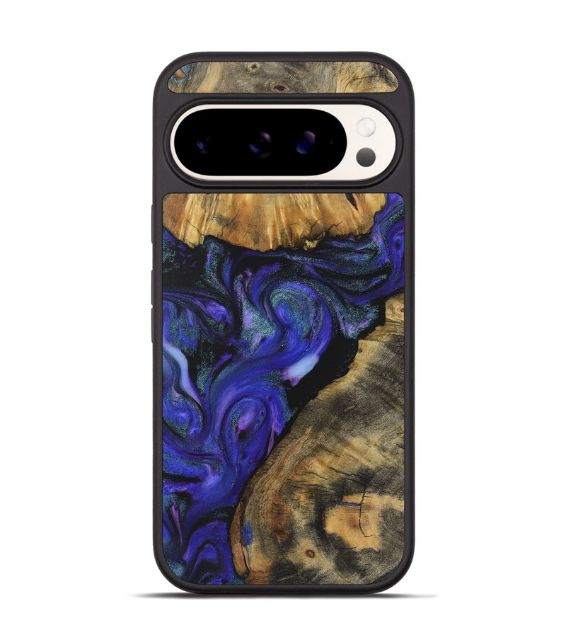 Pixel 9 Wood+Resin Phone Case - Greg (Purple, 722125)