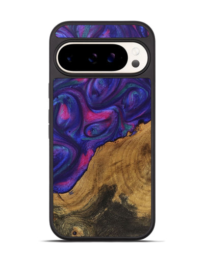 Pixel 9 Pro Wood+Resin Phone Case - Willow (Purple, 722126)