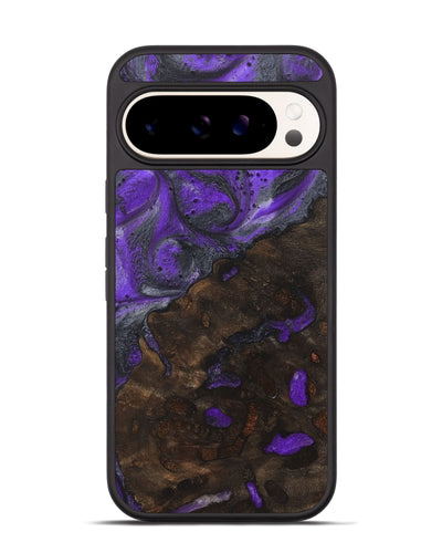 Pixel 9 Pro Wood+Resin Phone Case - Aubrey (Purple, 722128)