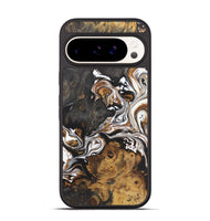 Pixel 9 Pro Wood+Resin Phone Case - Jonas (Black & White, 722204)