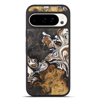 Pixel 9 Pro XL Wood+Resin Phone Case - Jonas (Black & White, 722204)