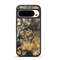 Pixel 9 Pro Wood+Resin Phone Case - Zachary (Black & White, 722206)