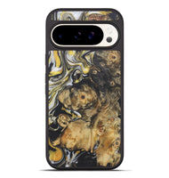 Pixel 9 Pro XL Wood+Resin Phone Case - Zachary (Black & White, 722206)