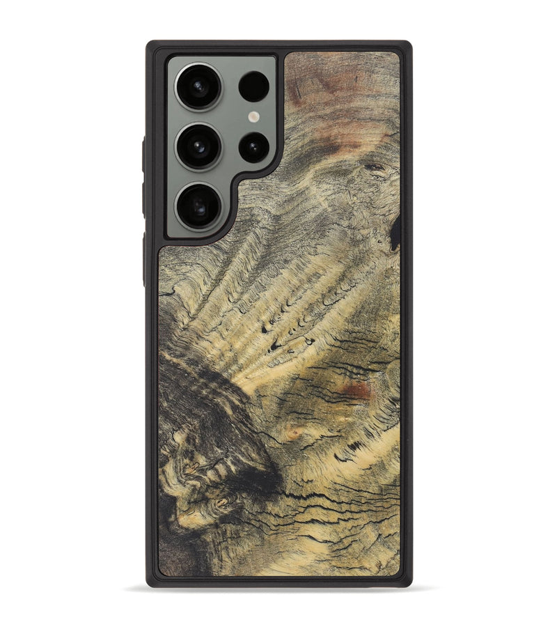 Galaxy S23 Ultra Wood+Resin Phone Case - Sienna (Wood Burl, 722212)