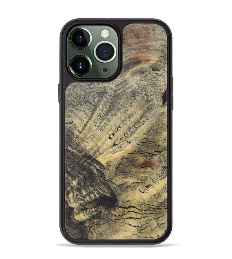 iPhone 13 Pro Max Wood+Resin Phone Case - Sienna (Wood Burl, 722212)