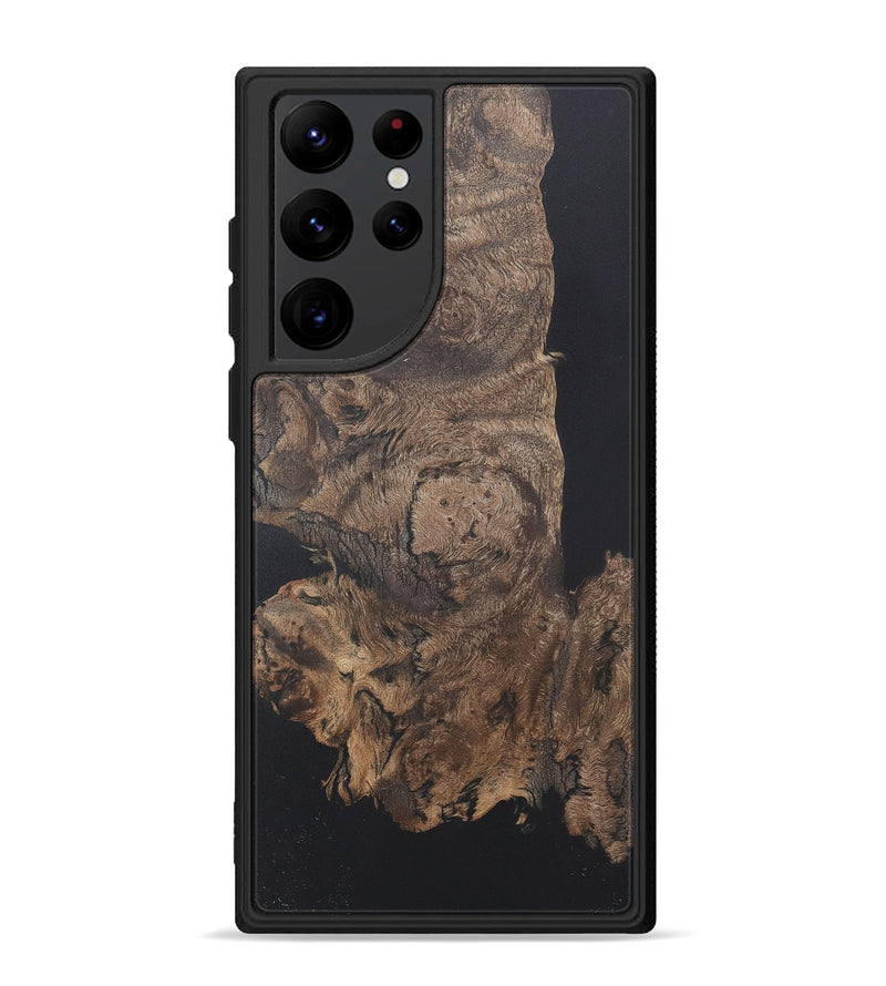 Galaxy S22 Ultra Wood+Resin Phone Case - Lexi (Wood Burl, 722213)