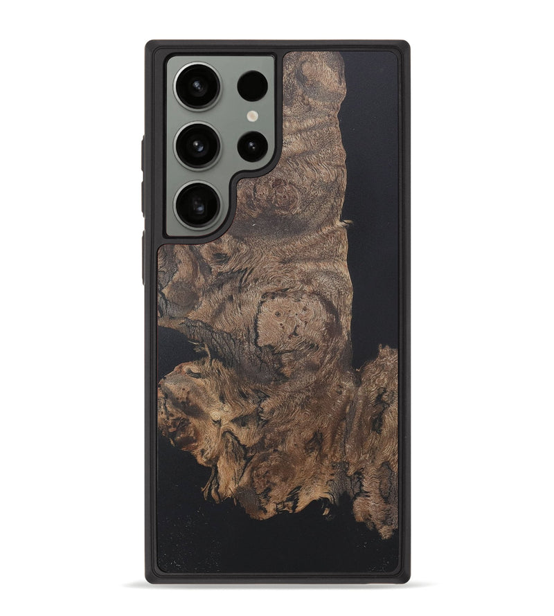 Galaxy S23 Ultra Wood+Resin Phone Case - Lexi (Wood Burl, 722213)