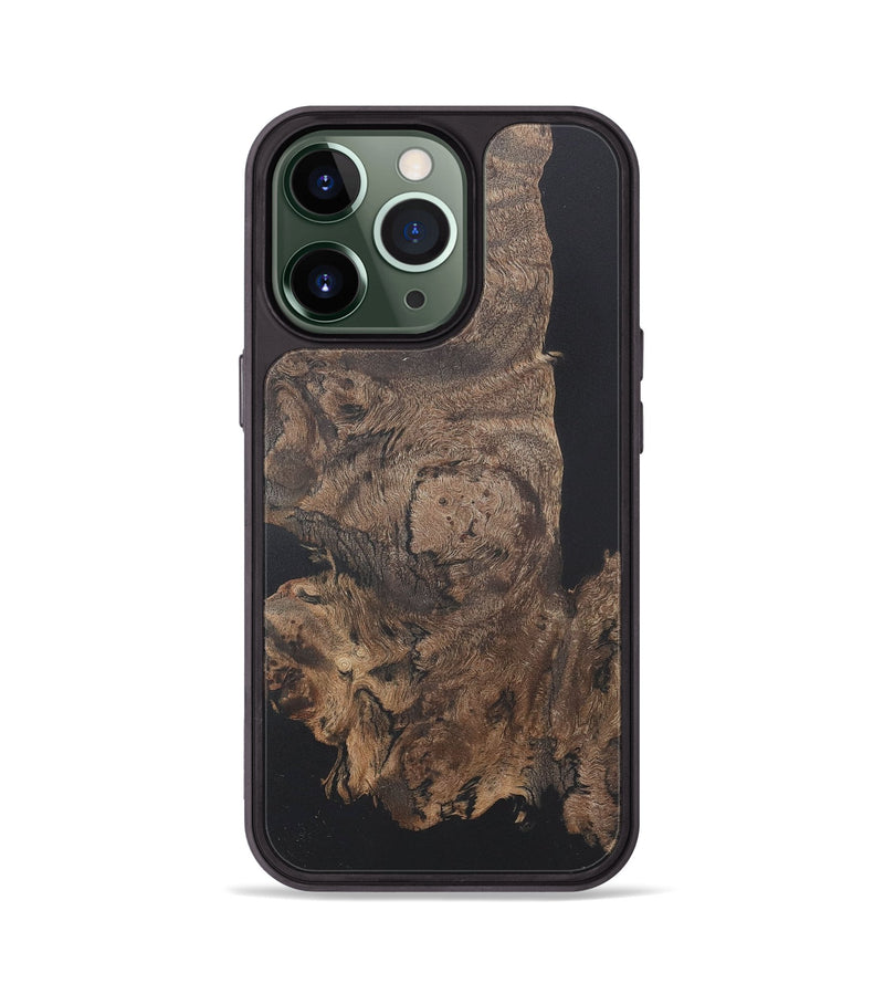 iPhone 13 Pro Wood+Resin Phone Case - Lexi (Wood Burl, 722213)