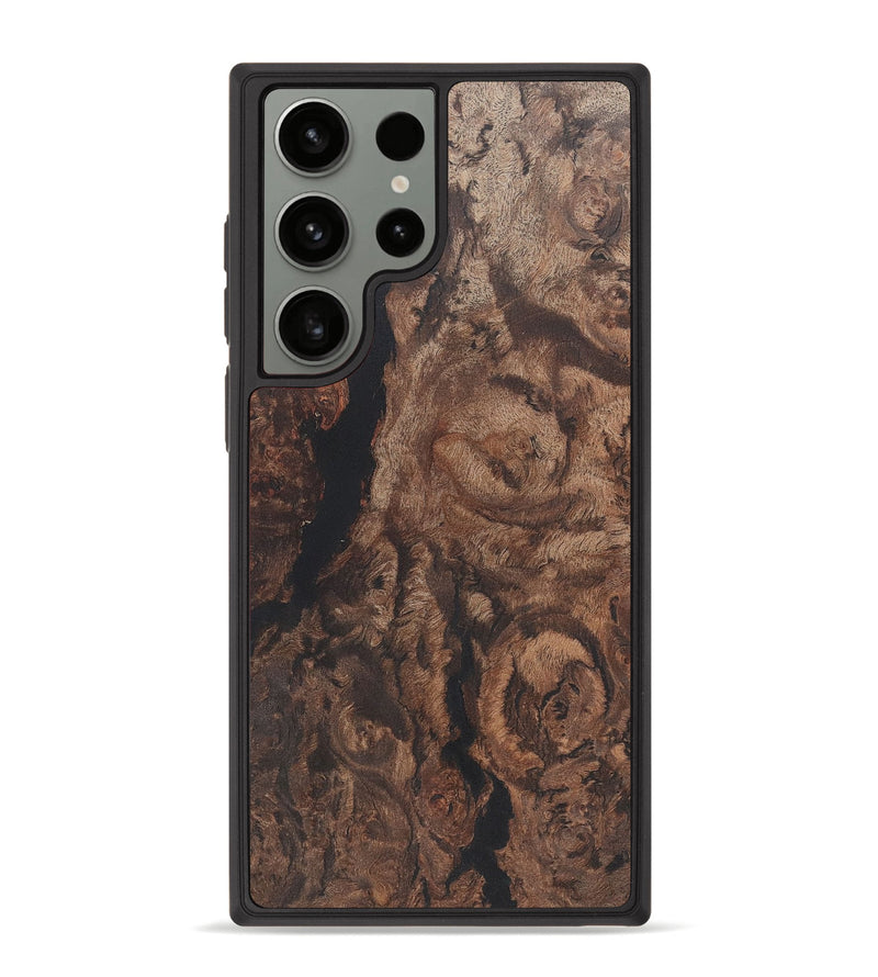 Galaxy S23 Ultra Wood+Resin Phone Case - Cheryl (Wood Burl, 722214)