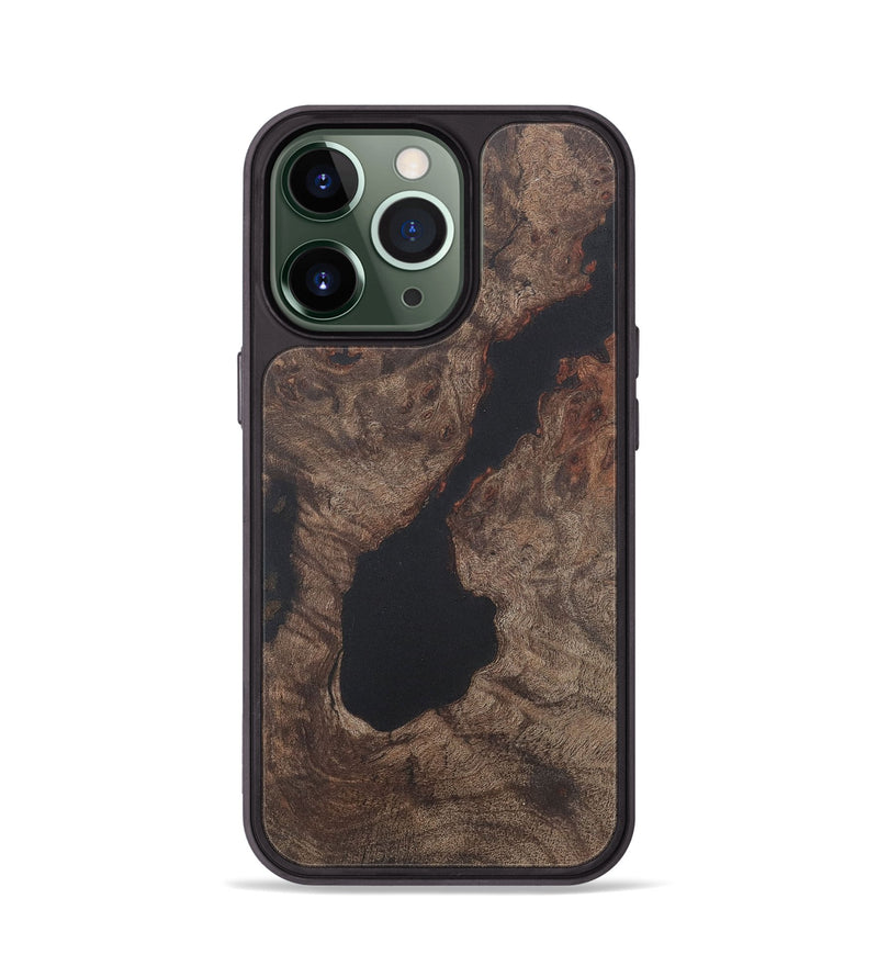 iPhone 13 Pro Wood+Resin Phone Case - Darryl (Wood Burl, 722215)