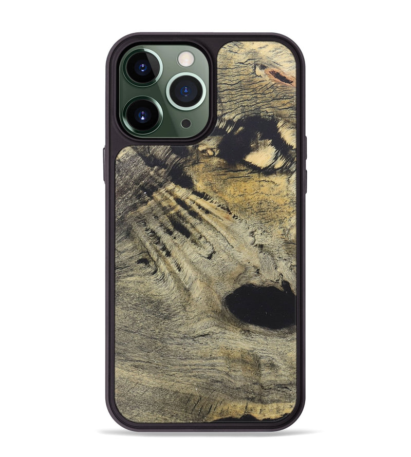 iPhone 13 Pro Max Wood+Resin Phone Case - Dexter (Wood Burl, 722216)