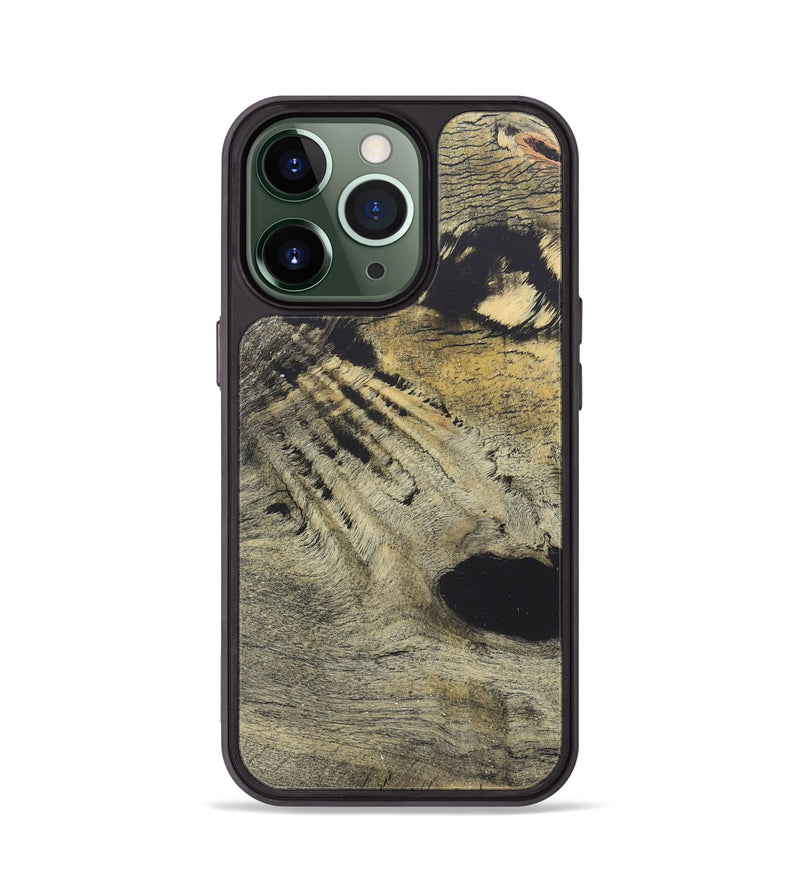 iPhone 13 Pro Wood+Resin Phone Case - Dexter (Wood Burl, 722216)