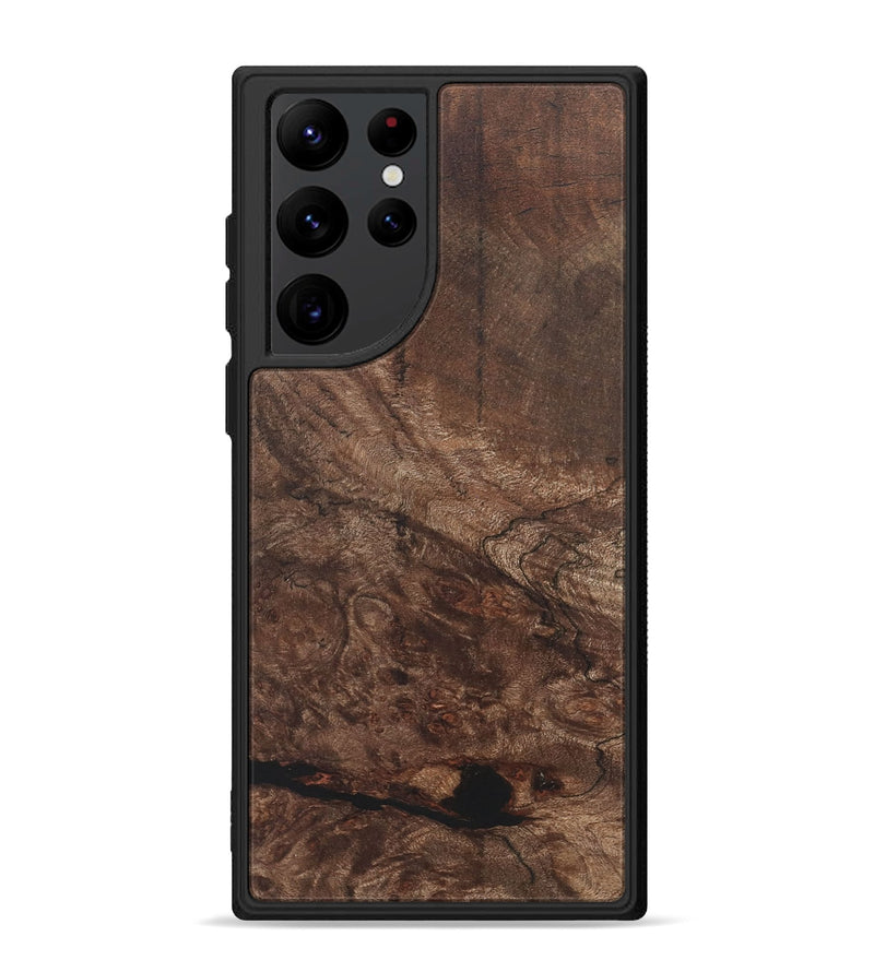 Galaxy S22 Ultra Wood+Resin Phone Case - Howard (Wood Burl, 722217)