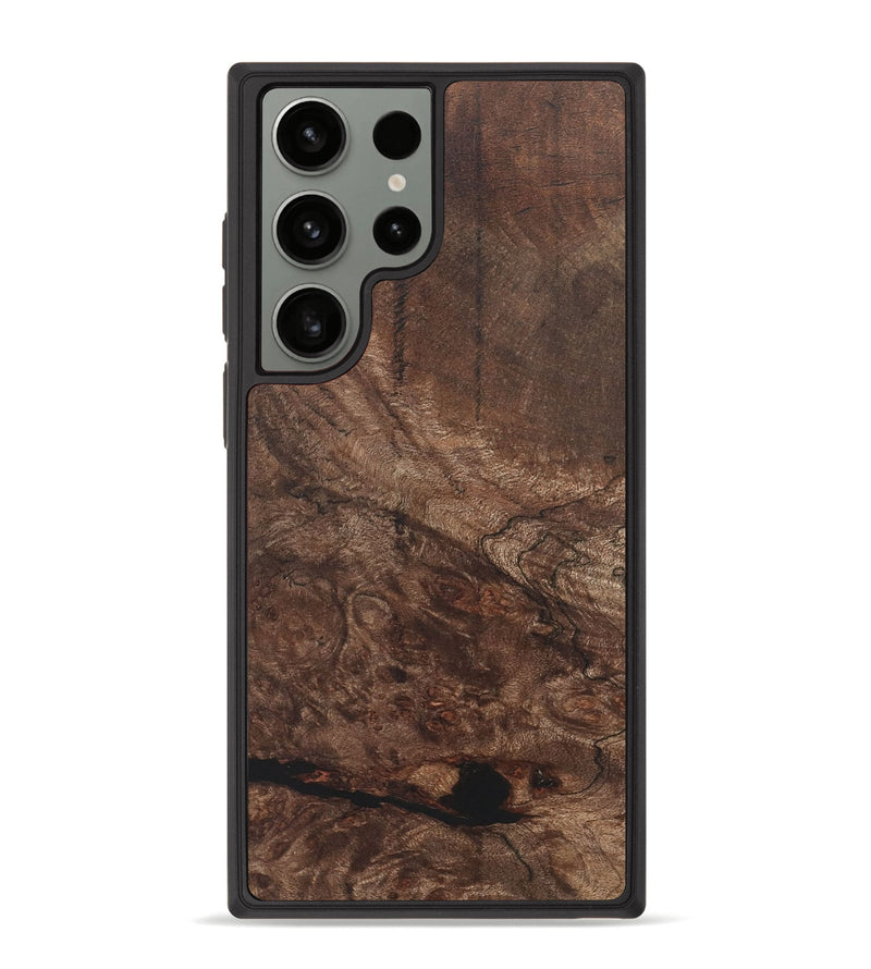 Galaxy S23 Ultra Wood+Resin Phone Case - Howard (Wood Burl, 722217)