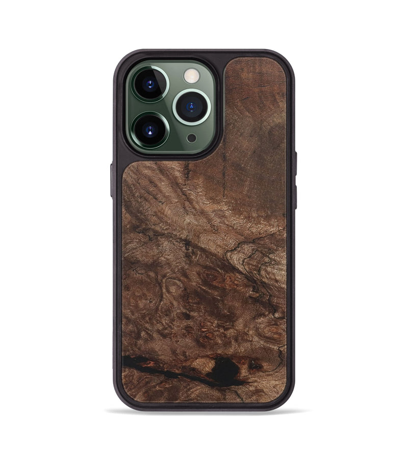 iPhone 13 Pro Wood+Resin Phone Case - Howard (Wood Burl, 722217)