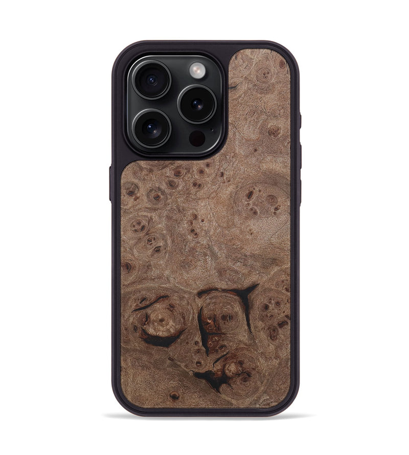 iPhone 15 Pro Wood+Resin Phone Case - Holden (Wood Burl, 722218)