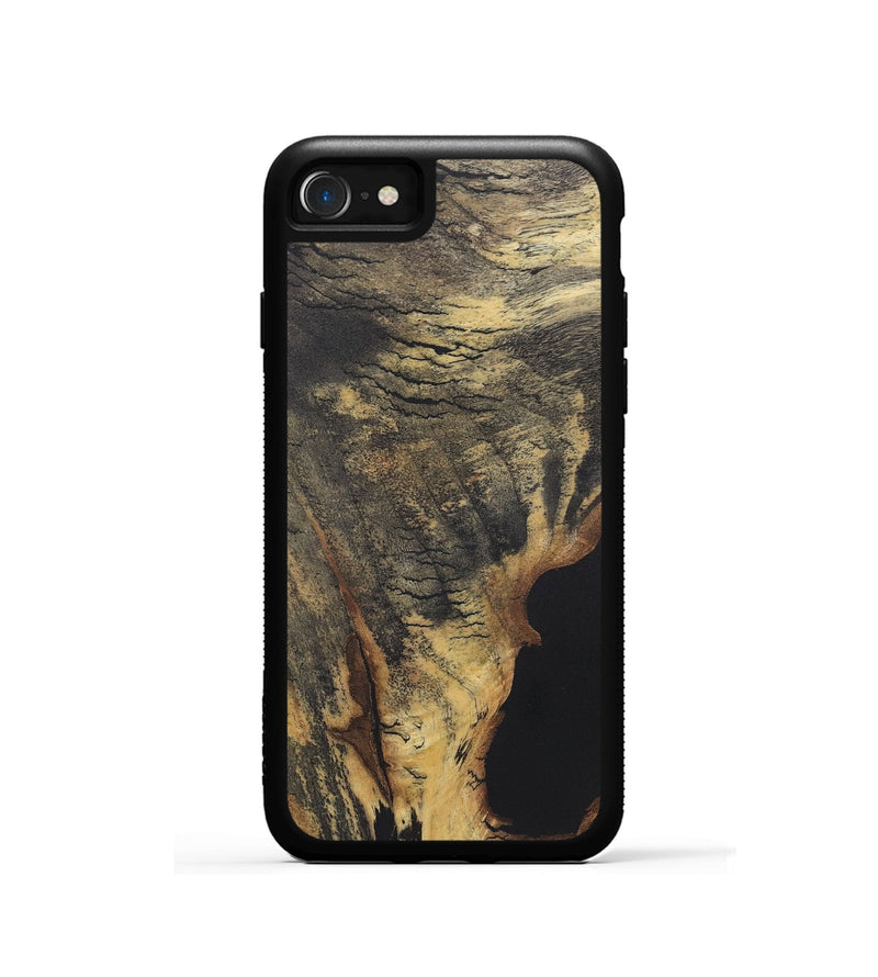 iPhone SE Wood+Resin Phone Case - Nolan (Wood Burl, 722220)