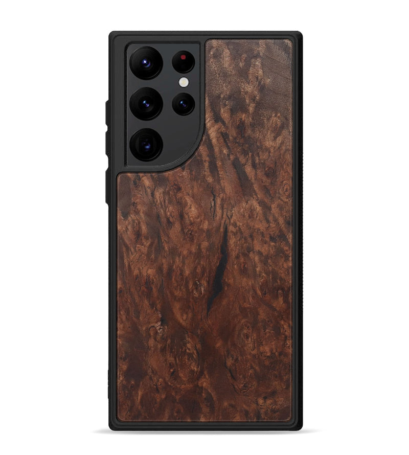 Galaxy S22 Ultra Wood+Resin Phone Case - Danica (Wood Burl, 722221)