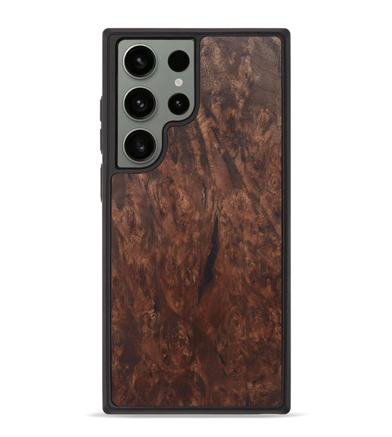 Galaxy S23 Ultra Wood+Resin Phone Case - Danica (Wood Burl, 722221)