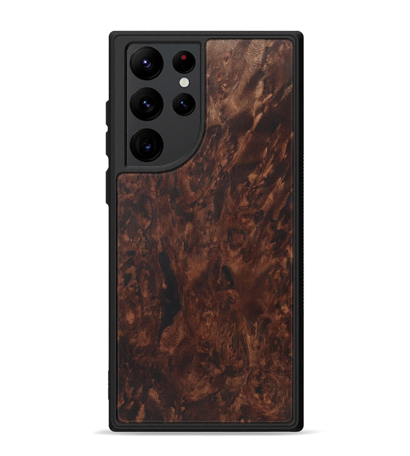 Galaxy S22 Ultra Wood+Resin Phone Case - Elizabeth (Wood Burl, 722223)