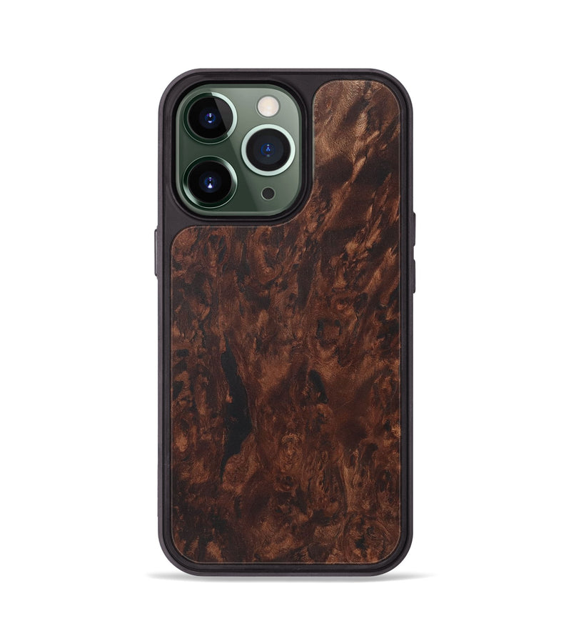 iPhone 13 Pro Wood+Resin Phone Case - Elizabeth (Wood Burl, 722223)