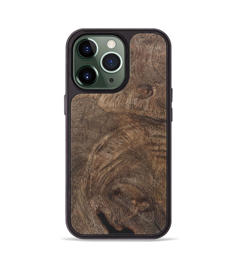 iPhone 13 Pro Wood+Resin Phone Case - Keri (Wood Burl, 722224)