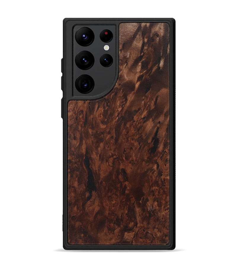 Galaxy S22 Ultra Wood+Resin Phone Case - Kimberly (Wood Burl, 722225)