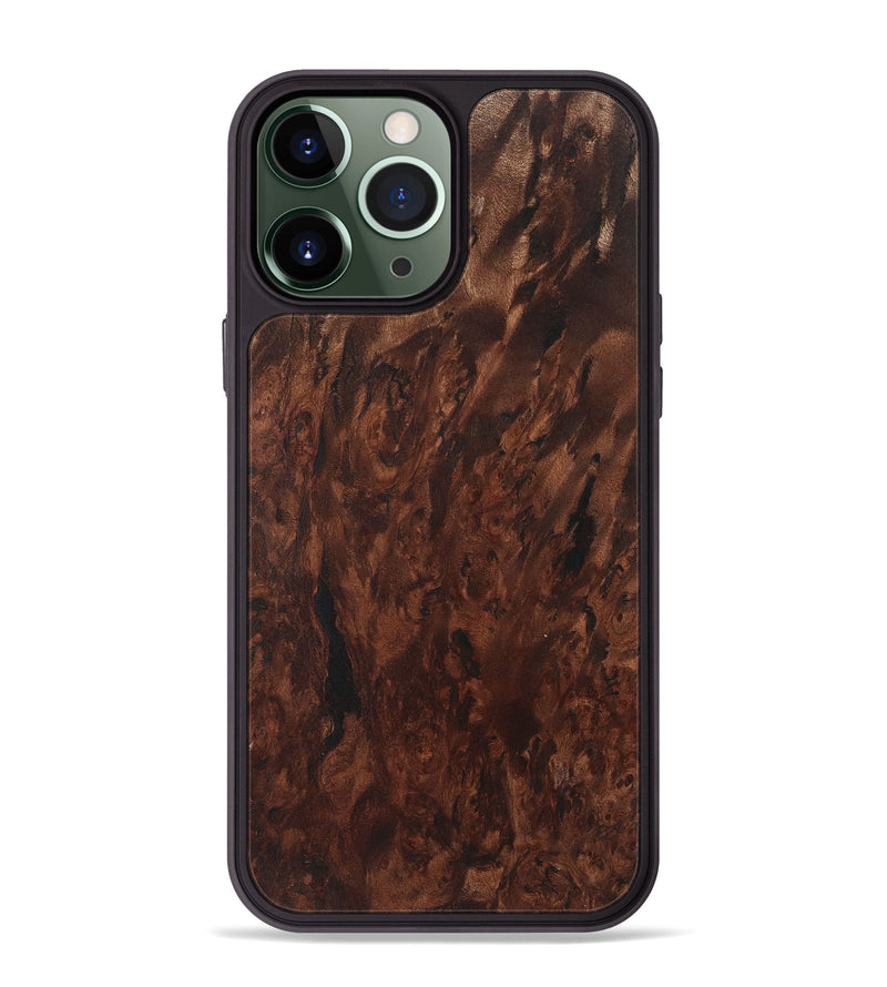 iPhone 13 Pro Max Wood+Resin Phone Case - Kimberly (Wood Burl, 722225)