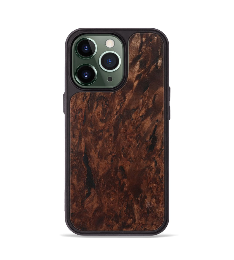 iPhone 13 Pro Wood+Resin Phone Case - Kimberly (Wood Burl, 722225)