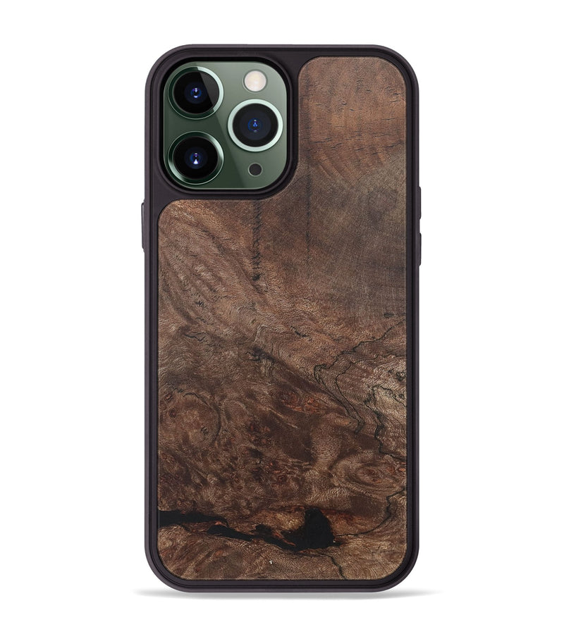 iPhone 13 Pro Max Wood+Resin Phone Case - Clark (Wood Burl, 722226)