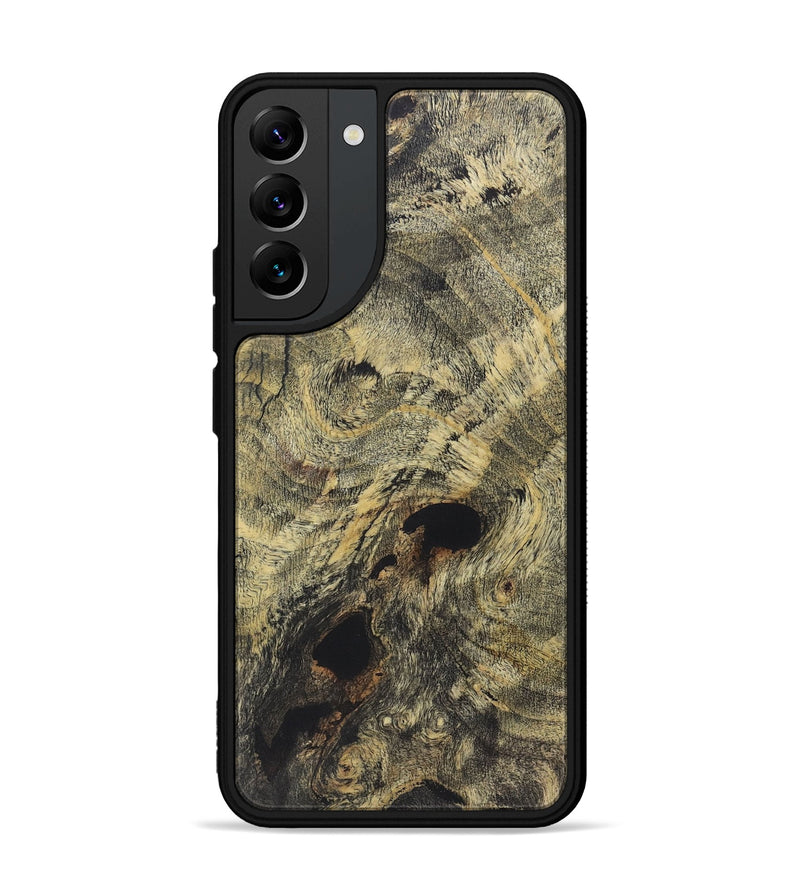 Galaxy S22 Plus Wood+Resin Phone Case - Reagan (Wood Burl, 722227)