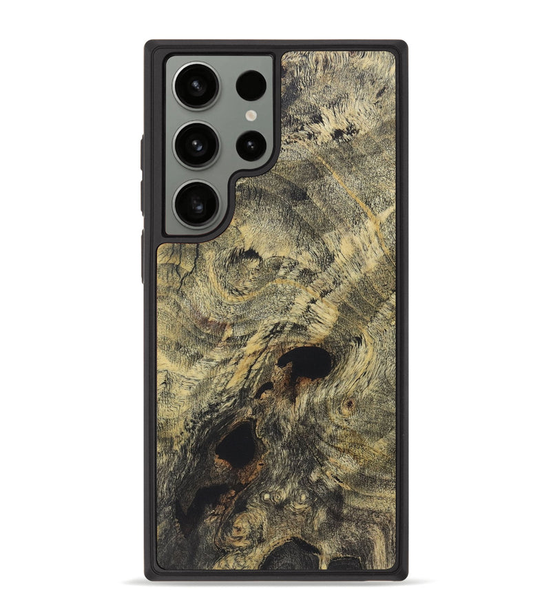 Galaxy S23 Ultra Wood+Resin Phone Case - Reagan (Wood Burl, 722227)