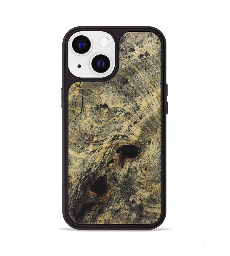 iPhone 13 Wood+Resin Phone Case - Reagan (Wood Burl, 722227)