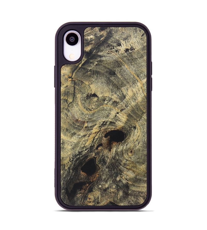 iPhone Xr Wood+Resin Phone Case - Reagan (Wood Burl, 722227)