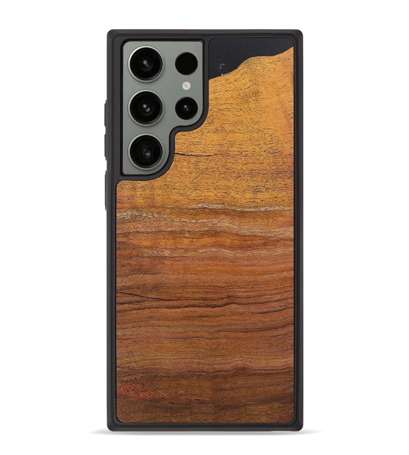 Galaxy S23 Ultra Wood+Resin Phone Case - Gabriel (Wood Burl, 722228)