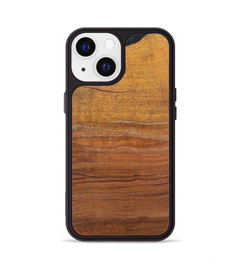 iPhone 13 Wood+Resin Phone Case - Gabriel (Wood Burl, 722228)