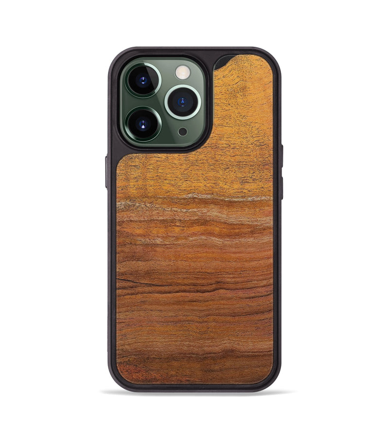 iPhone 13 Pro Wood+Resin Phone Case - Gabriel (Wood Burl, 722228)