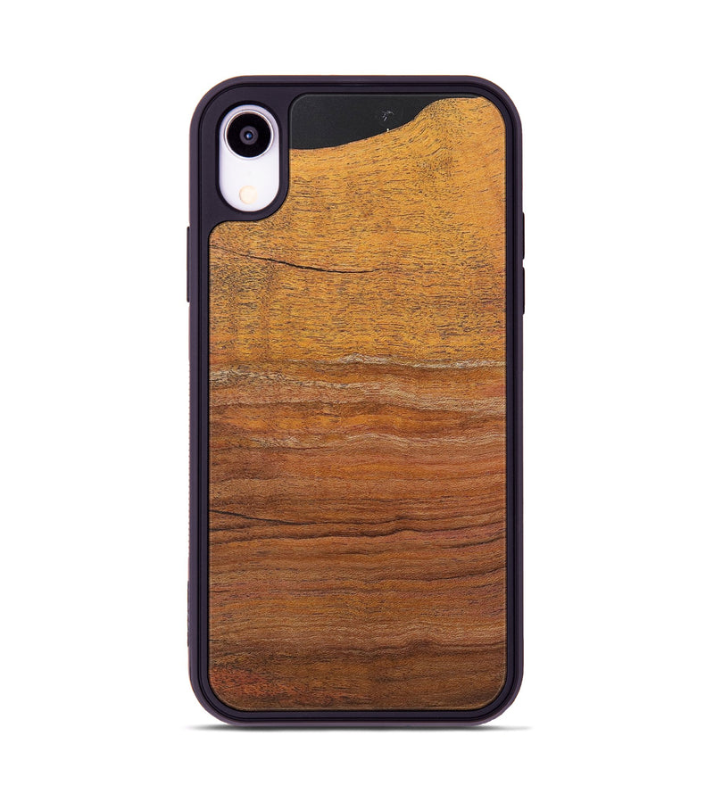 iPhone Xr Wood+Resin Phone Case - Gabriel (Wood Burl, 722228)