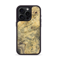 iPhone 15 Pro Wood+Resin Phone Case - Karl (Wood Burl, 722229)