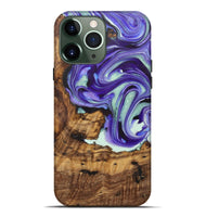 iPhone 13 Pro Max ResinArt Live Edge Phone Case - Elaine (Purple, 722244)