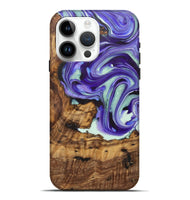 iPhone 15 Pro Max ResinArt Live Edge Phone Case - Elaine (Purple, 722244)