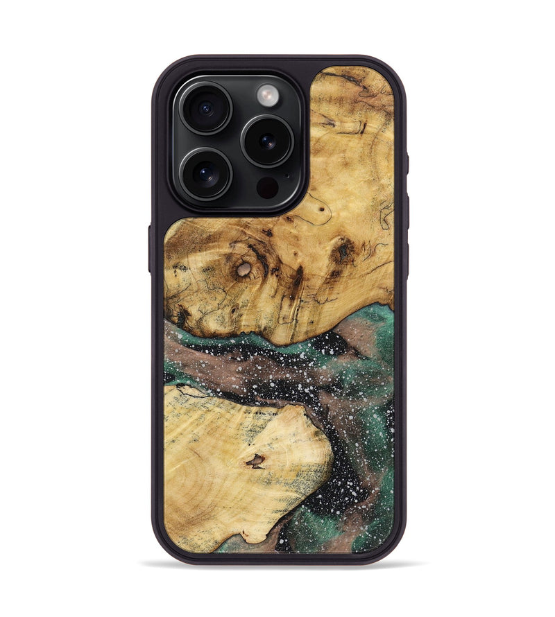 iPhone 15 Pro Wood+Resin Phone Case - Tate (Cosmos, 722252)