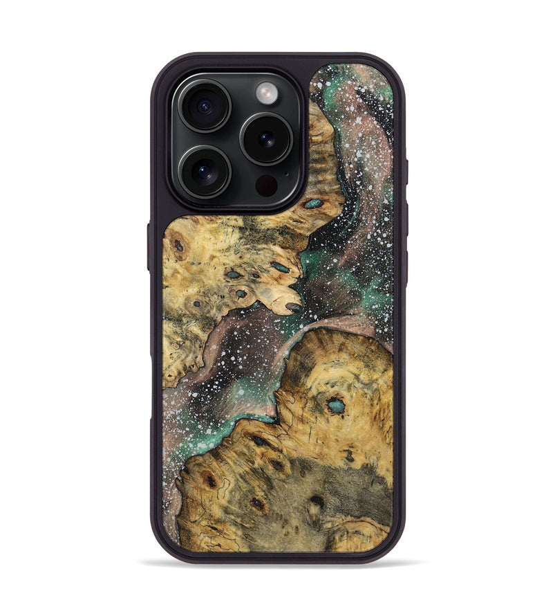 iPhone 16 Pro Wood+Resin Phone Case - Armando (Cosmos, 722257)