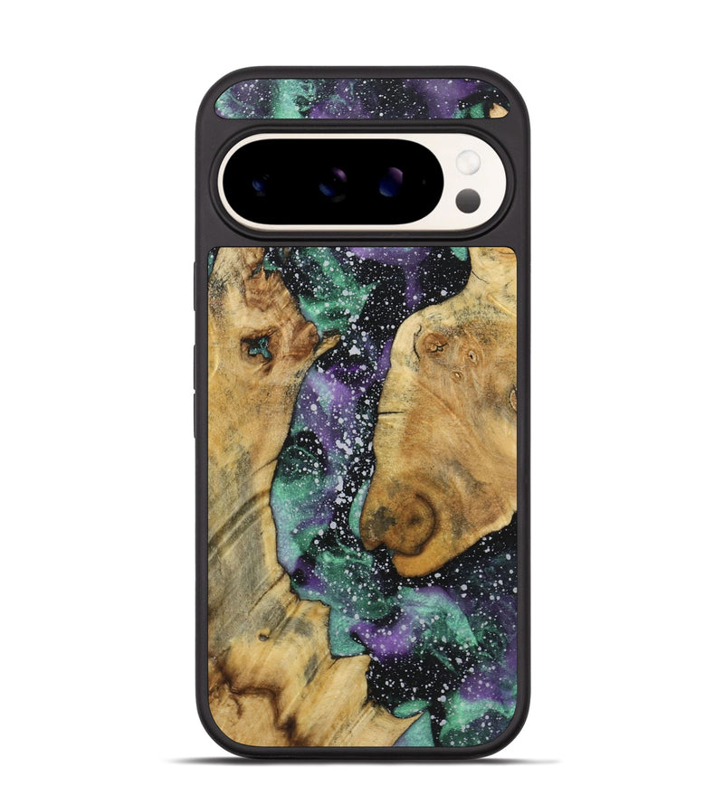 Pixel 9 Wood+Resin Phone Case - Rosa (Cosmos, 722261)