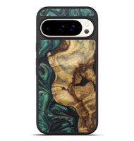 Pixel 9 Pro XL Wood+Resin Phone Case - Zachariah (Green, 722269)