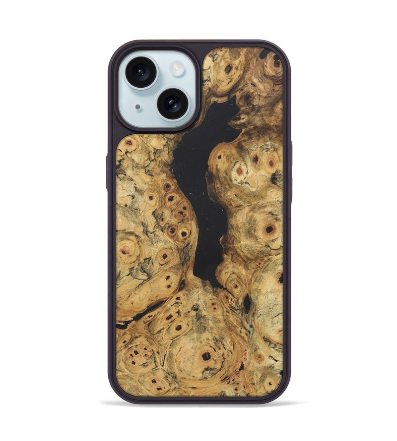 iPhone 15  Phone Case - Harvey (Wood Burl, 722287)