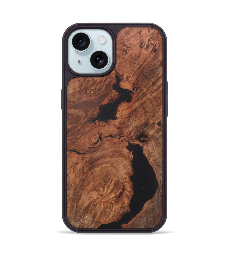 iPhone 15  Phone Case - Kendra (Wood Burl, 722293)