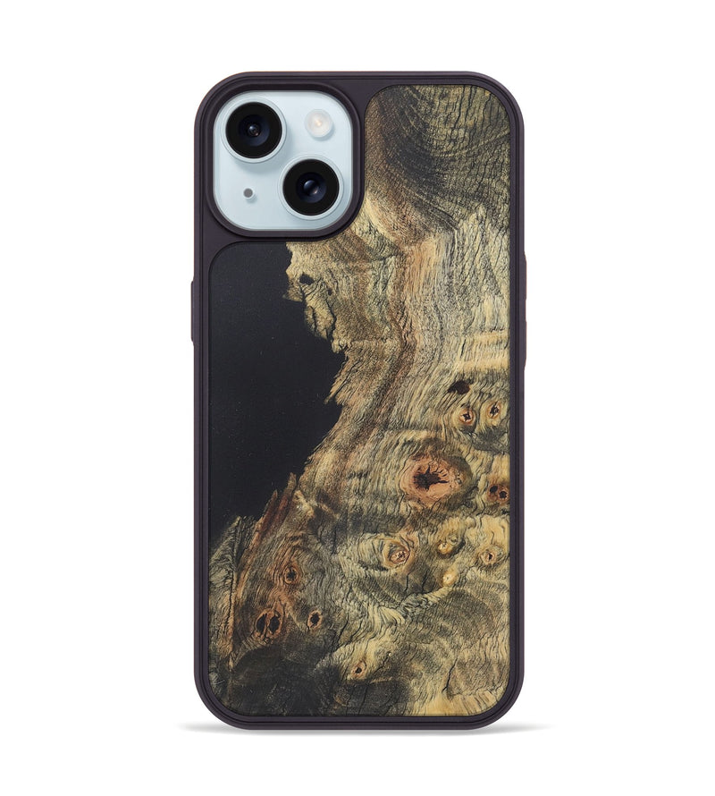 iPhone 15  Phone Case - Marvin (Wood Burl, 722297)