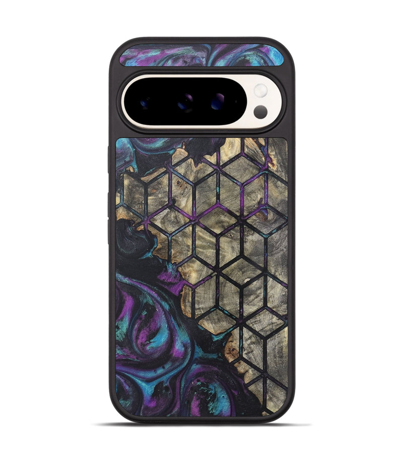 Pixel 9 Pro Wood+Resin Phone Case - Luther (Pattern, 722322)