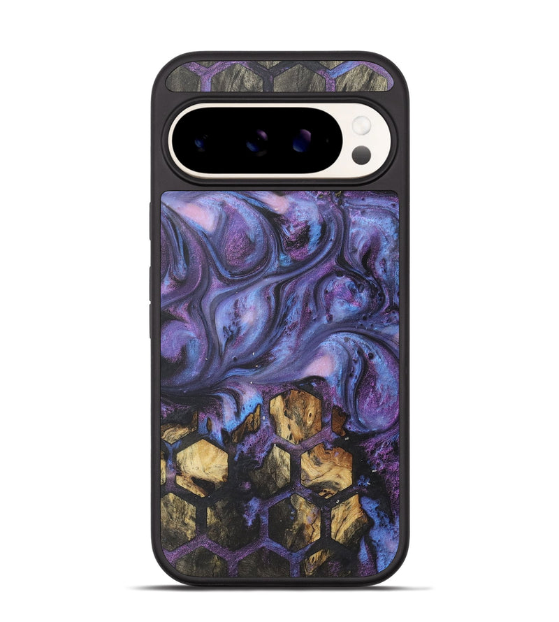 Pixel 9 Wood+Resin Phone Case - Arya (Pattern, 722329)